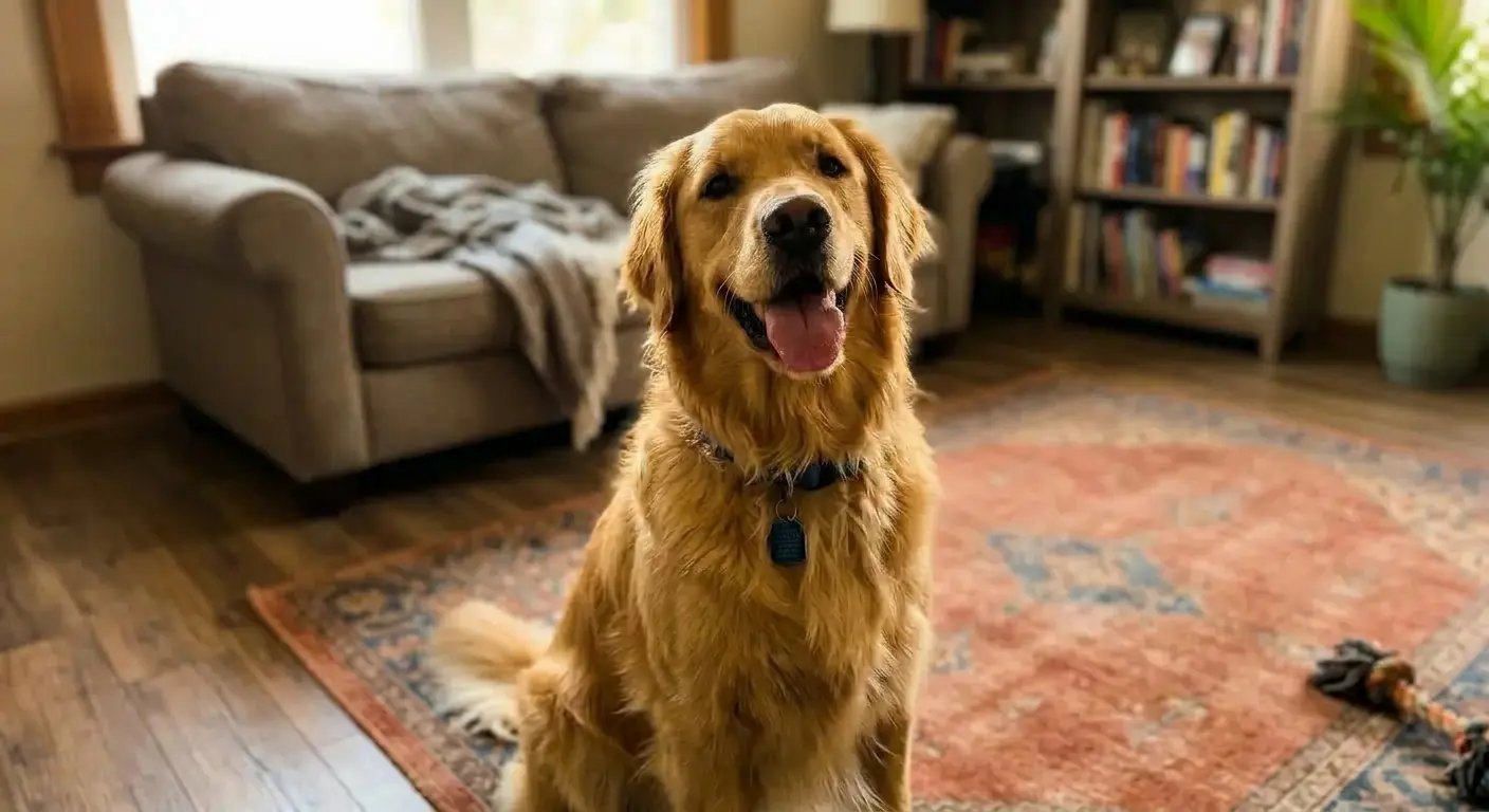 Penny the Golden Retriever