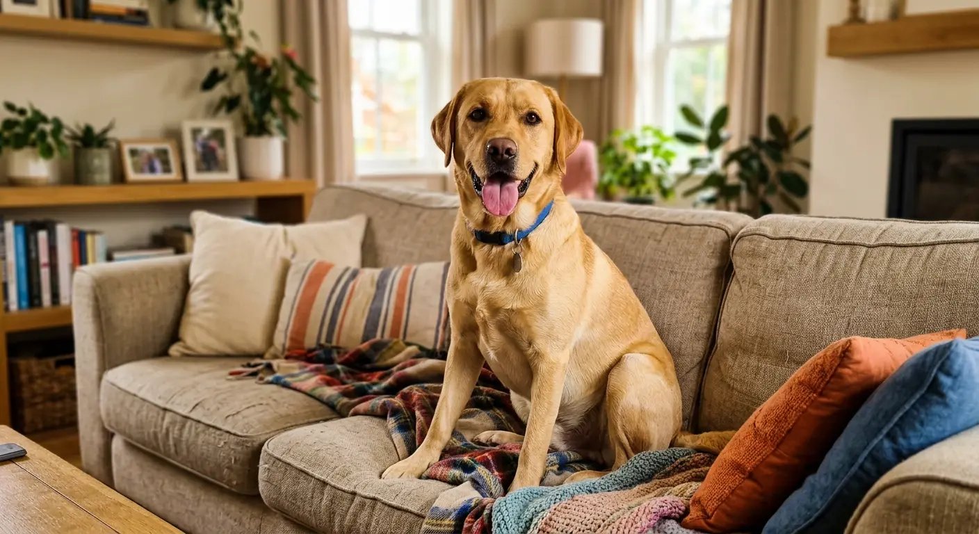 Freddy the Labrador Retriever